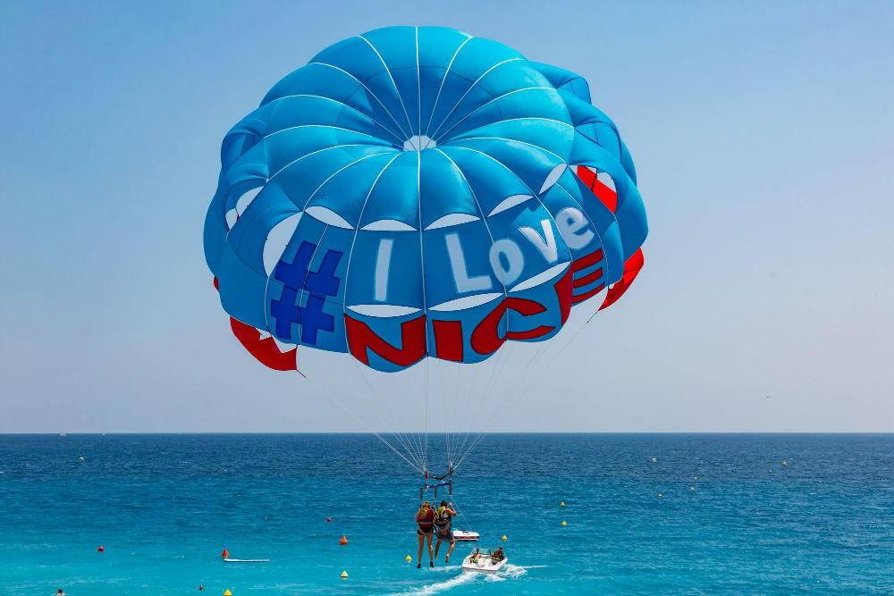 J’ai testé le parachute ascensionnel à Nice