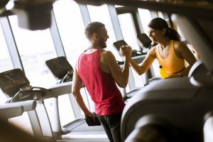 Le coach sportif personnel vous fera un programme d'entraînement personnalisé !