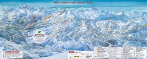Plan des pistes du vars