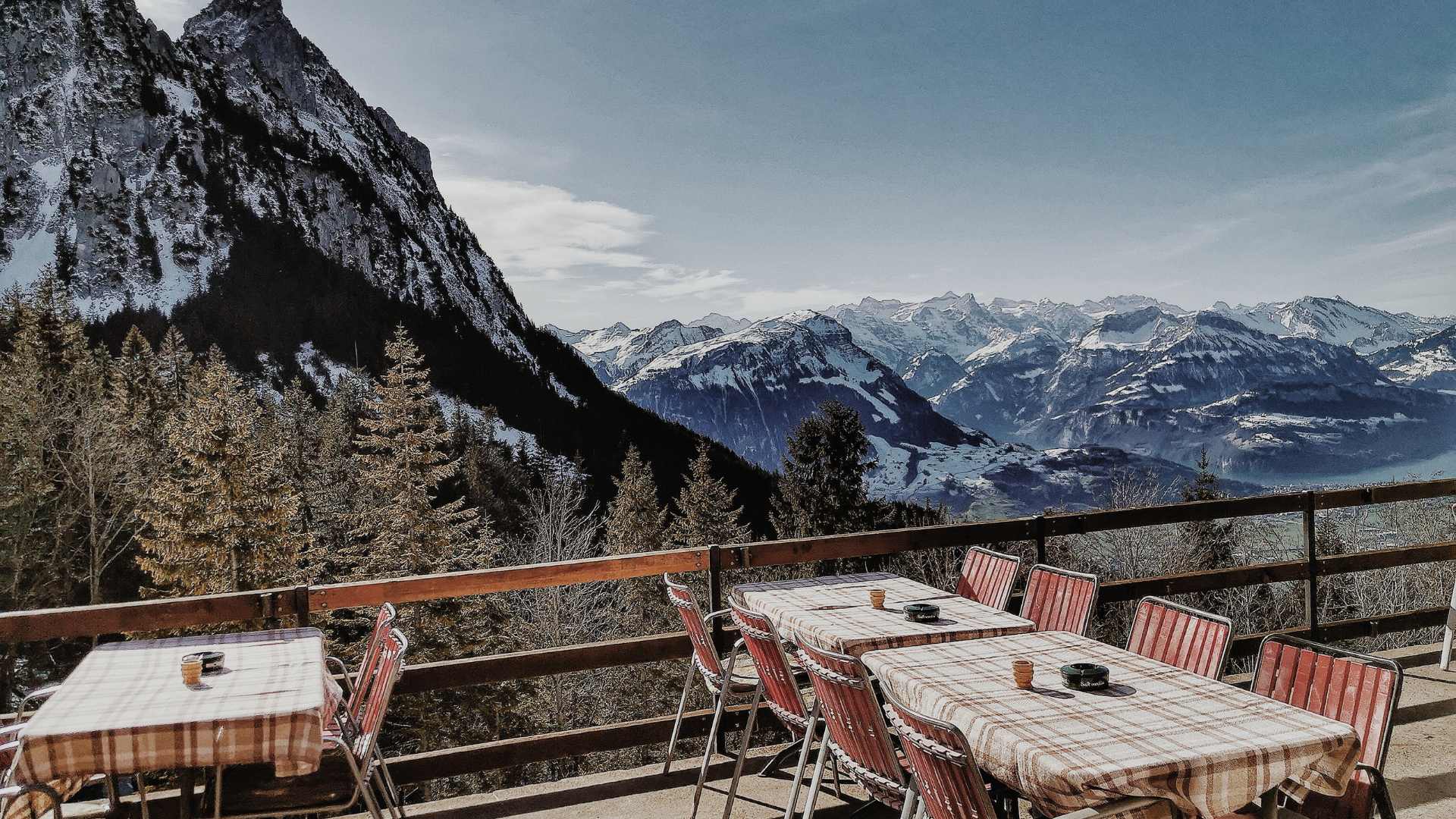 Restaurant en montagne