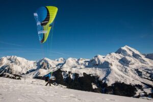 parapente hiver